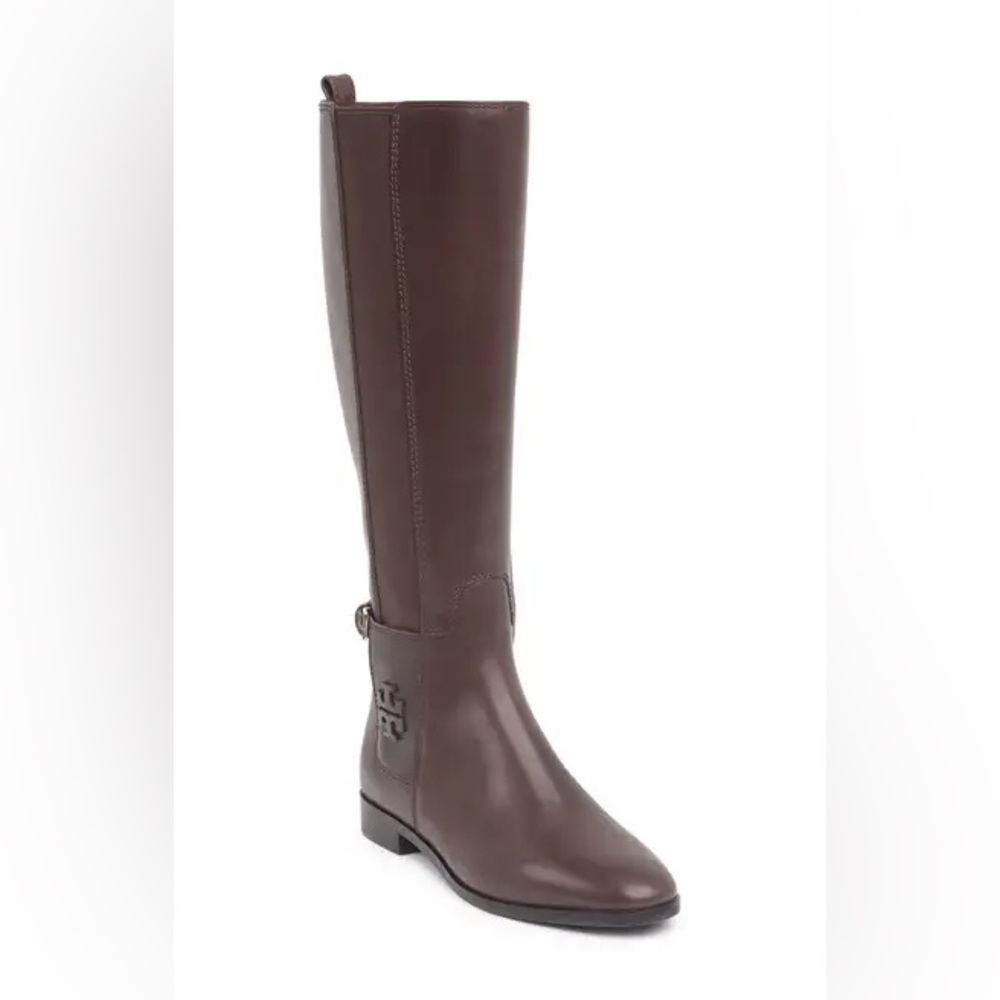 Tory Burch Wyatt Leather Riding Boot (Women)
7M, BURNT CHOCOLATE Size 7